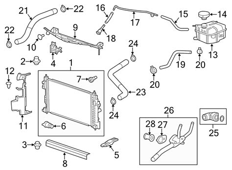 Radiator & Components for 2004 Chevrolet Impala